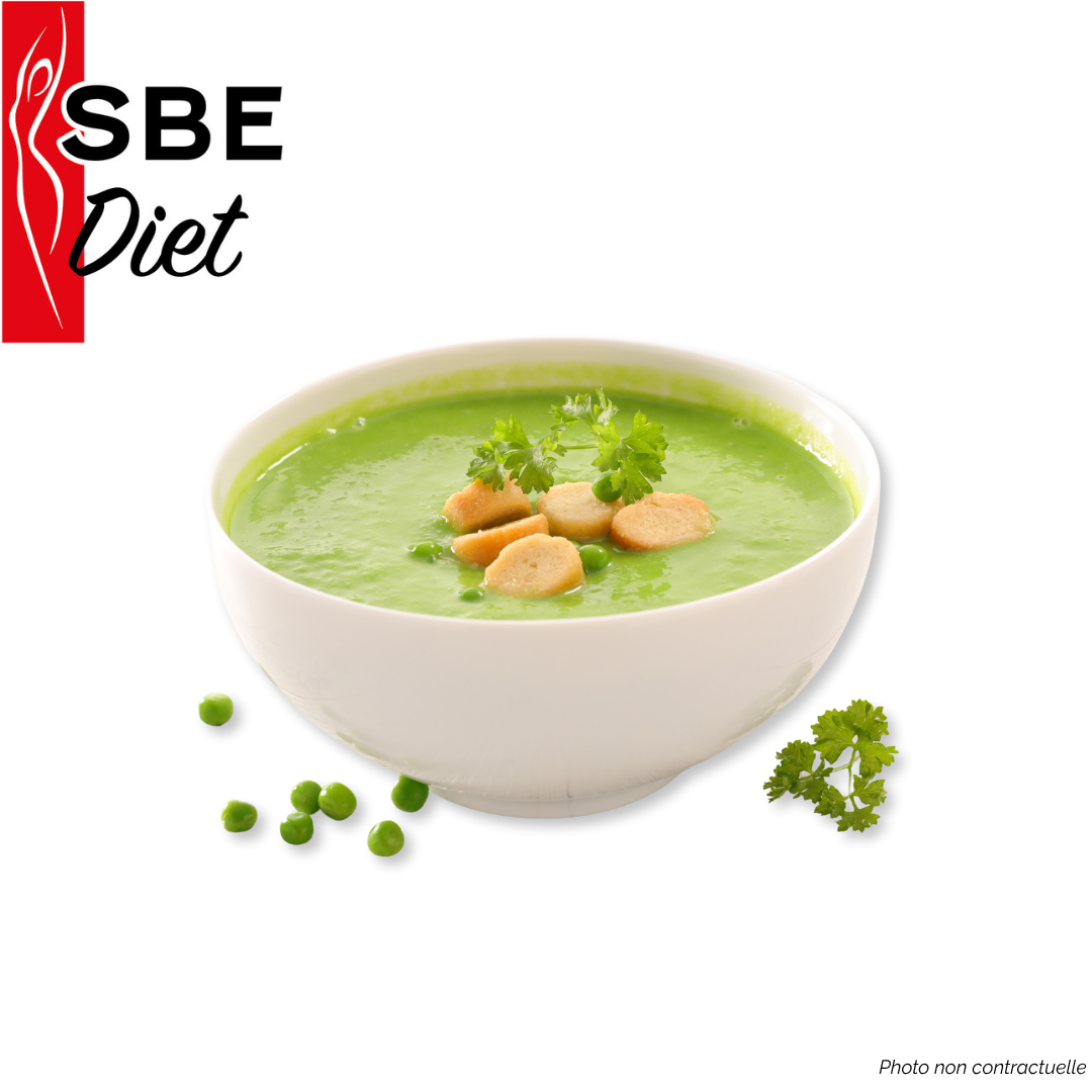 Soupe légumes verts croûtons hyperprotéinée - 25G Ma boutique