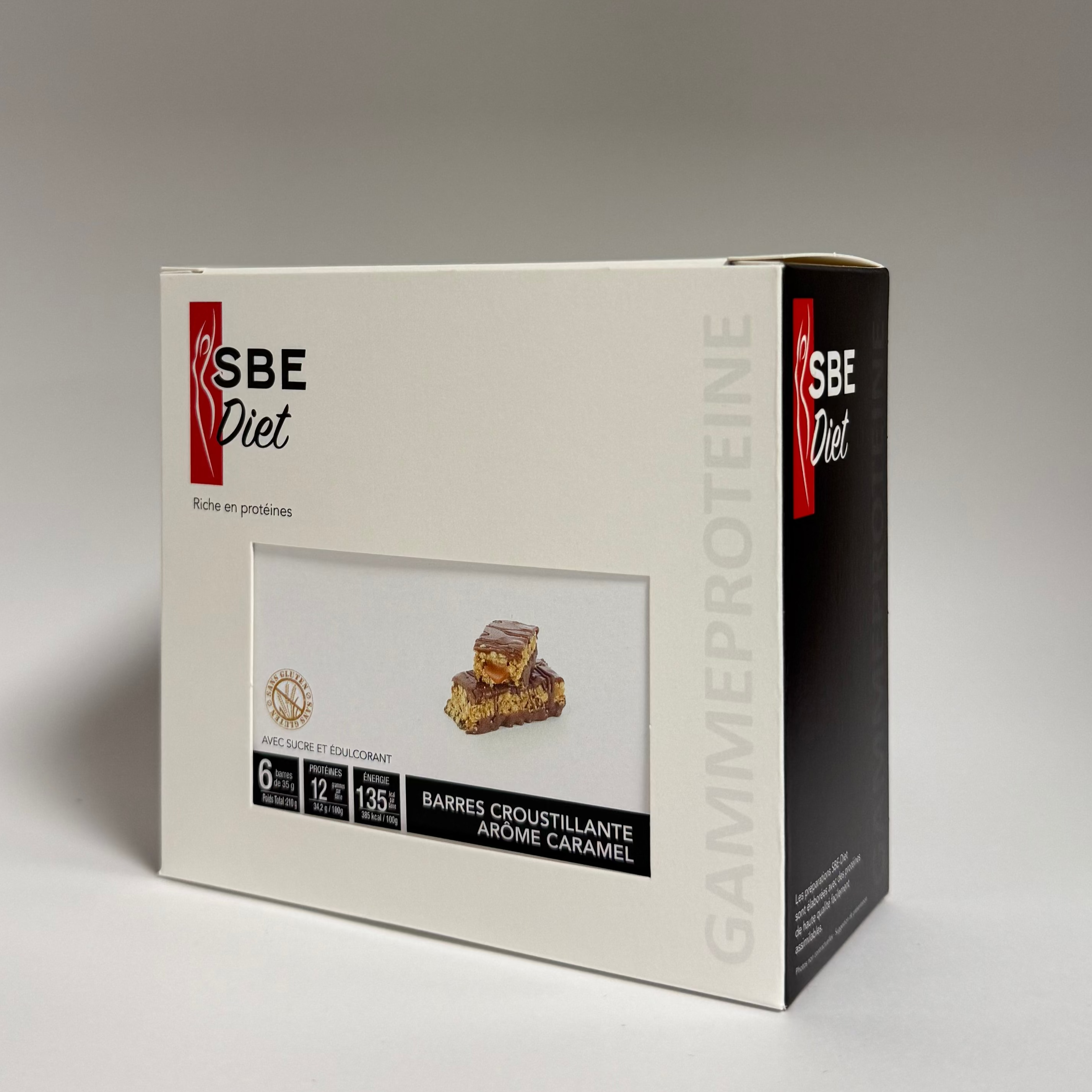 Barre Caramel Croustillante SBE DIET