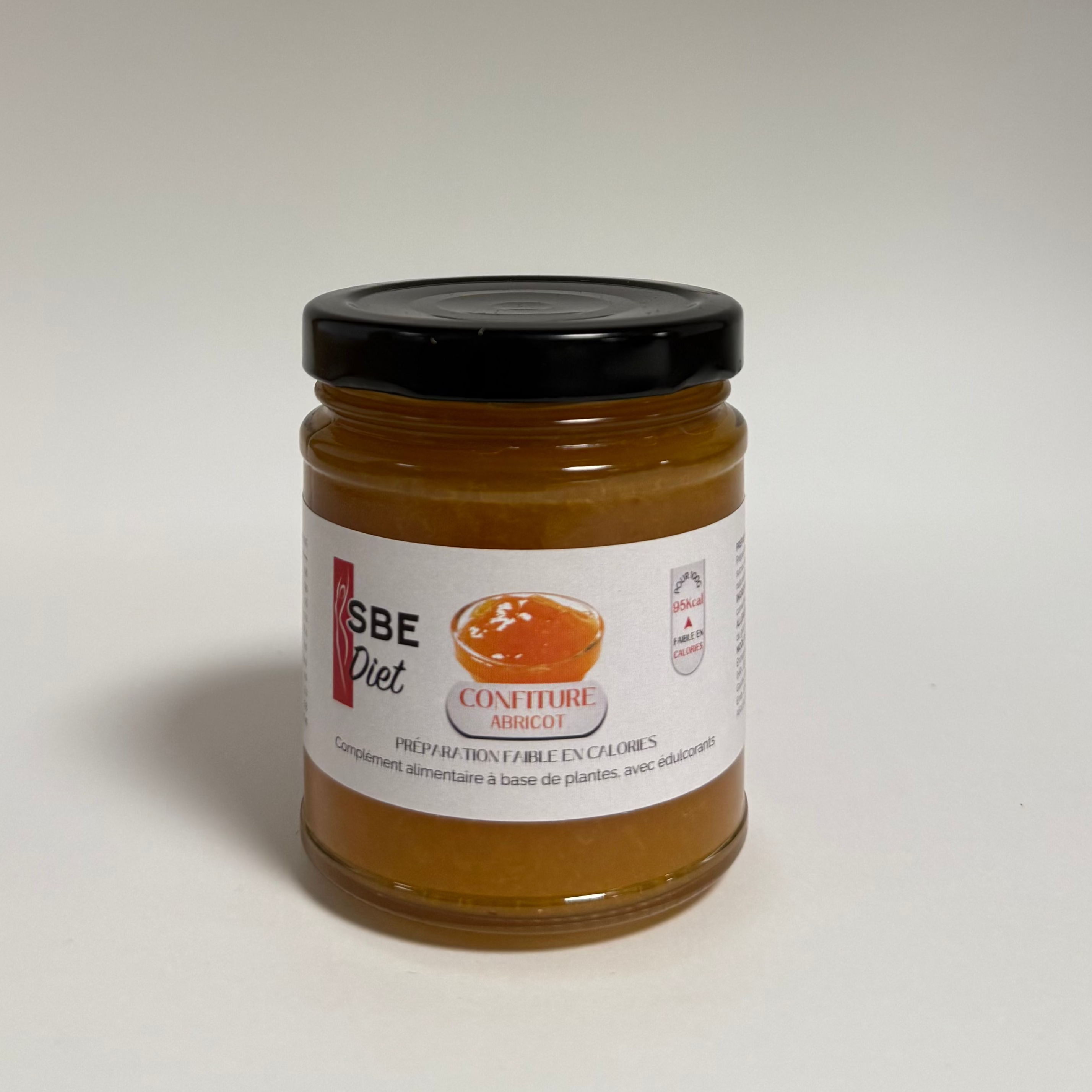 Confiture abricot sans sucres ajoutés – 200G Ma boutique
