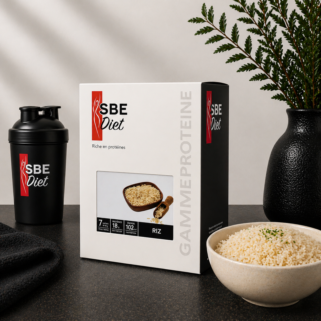 Riz nature hyperprotéiné Ma boutique