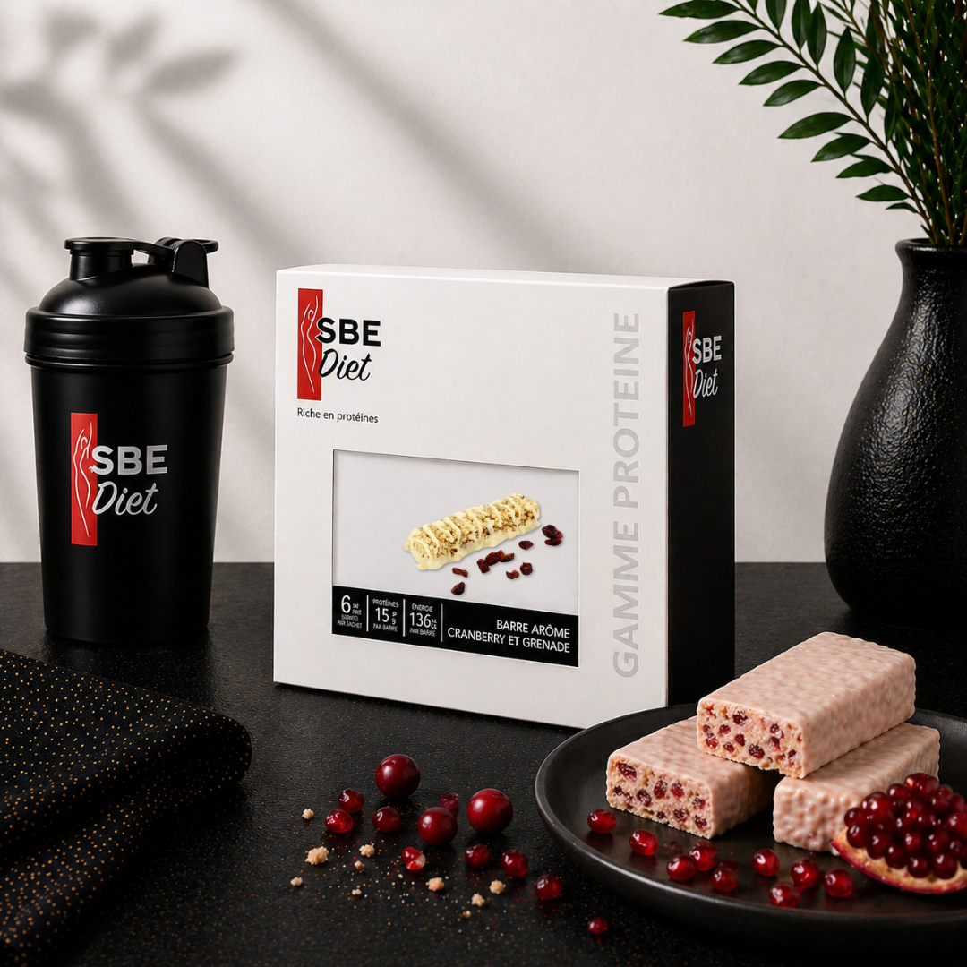 Barre cranberry grenade  hyperprotéinée Ma boutique