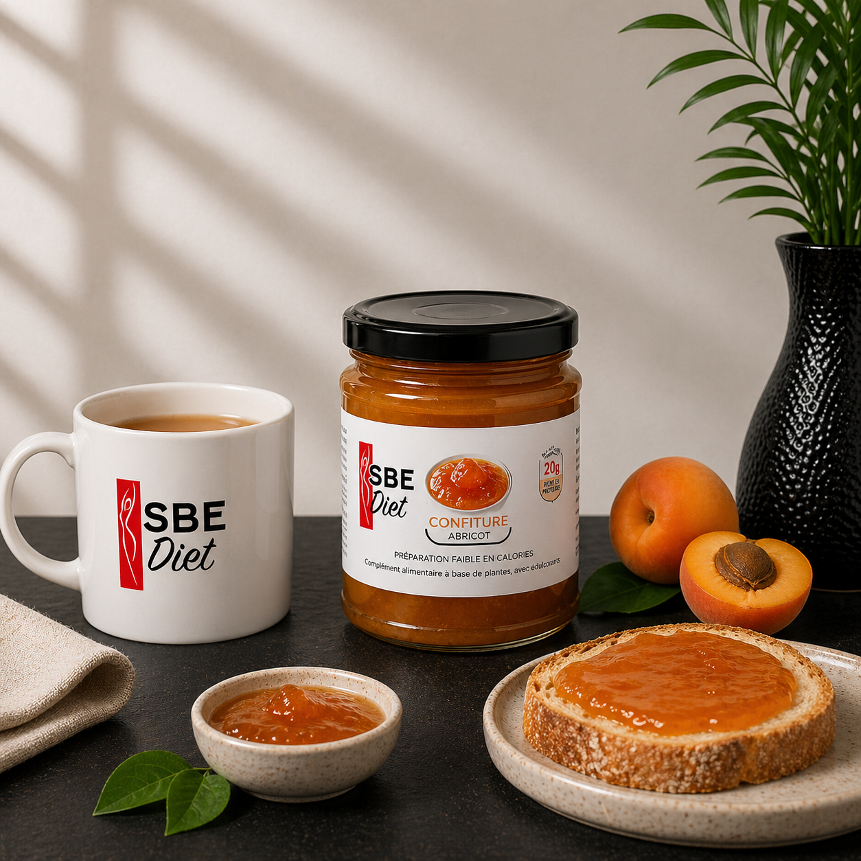 Confiture abricot sans sucres ajoutés Ma boutique