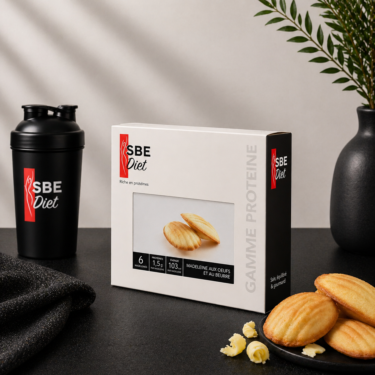 Madeleine hyperprotéinée Ma boutique