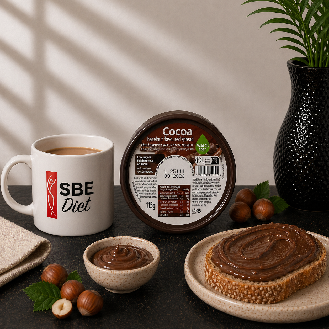 Pâte à tartiner hyperprotéinée Ma boutique