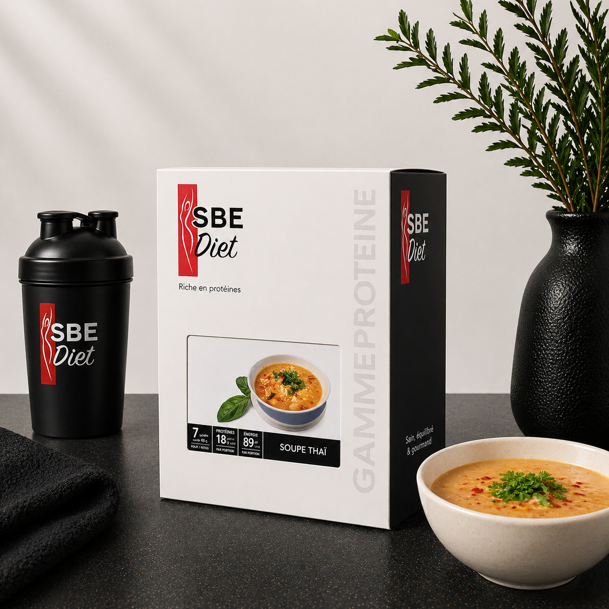 Soupe thaï hyperprotéinée Ma boutique